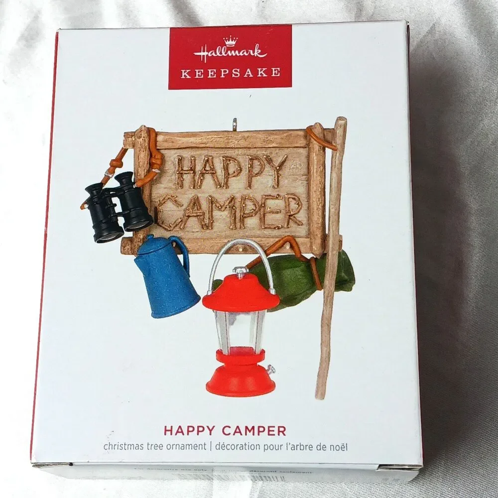 HALLMARK KEEPSAKE ORNAMENT HAPPY CAMPER